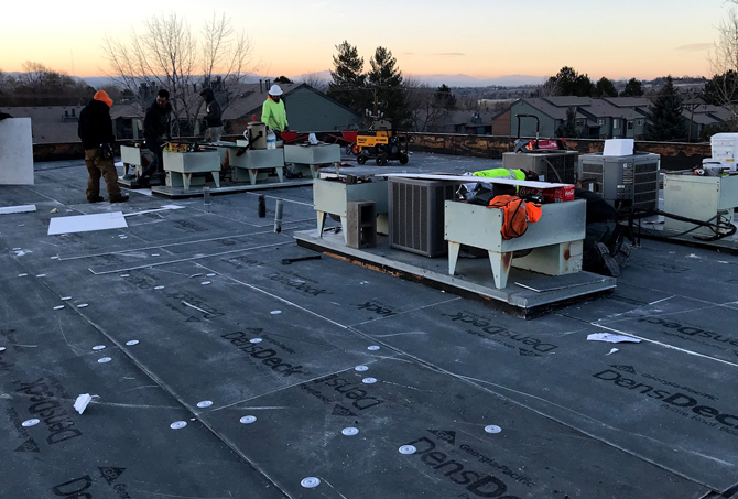 Commercial Roof Repair in Denver